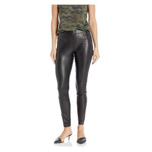 HUE faux leather leggings
